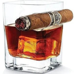 Whiskeyglas Zigarrenhalter spiritwhisky